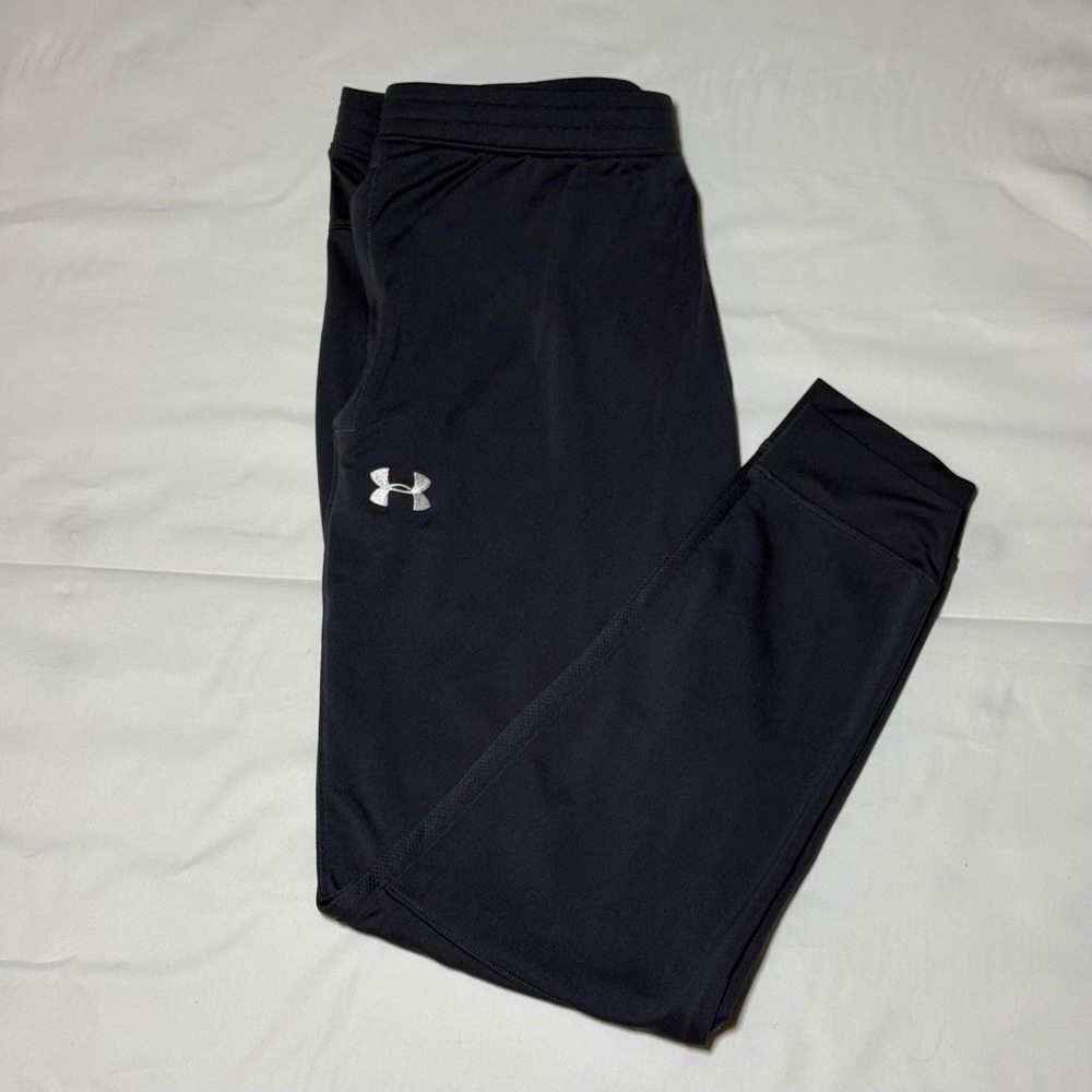 Under Armour Joggers Men's XL Slate Gray Fitted Tapered Athletic Track Pants